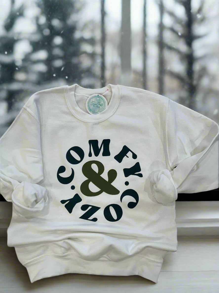 Plus Comfy and Cozy Crew Neck