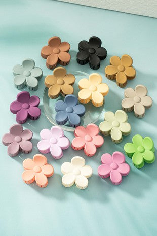 Mini Flower Claw Clip