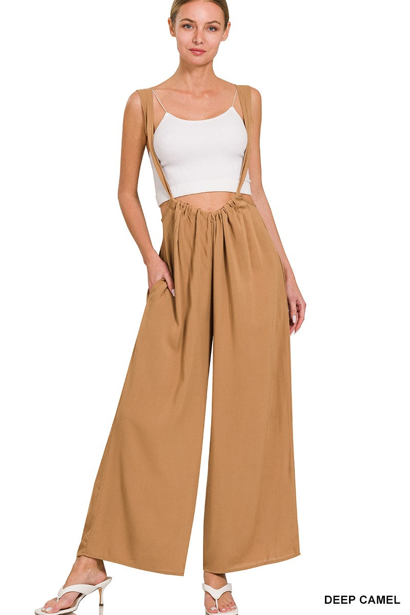 Woven Tie Back Jumpsuit