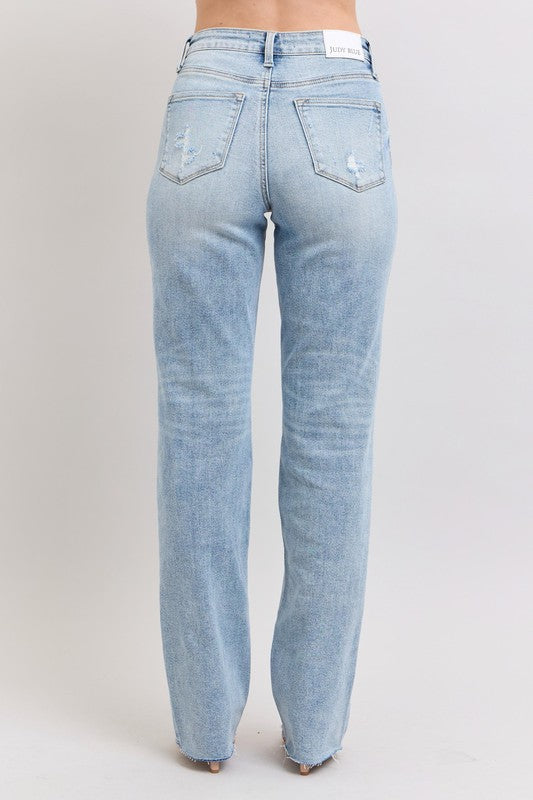 Judy Blue Mid Rise Dad Jean