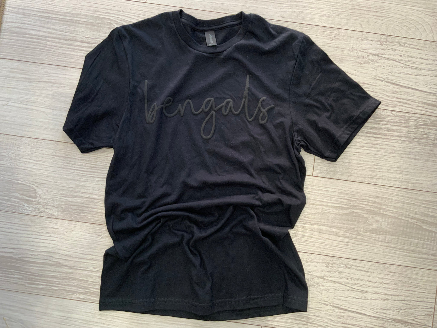 Bengals Puff Paint Tee