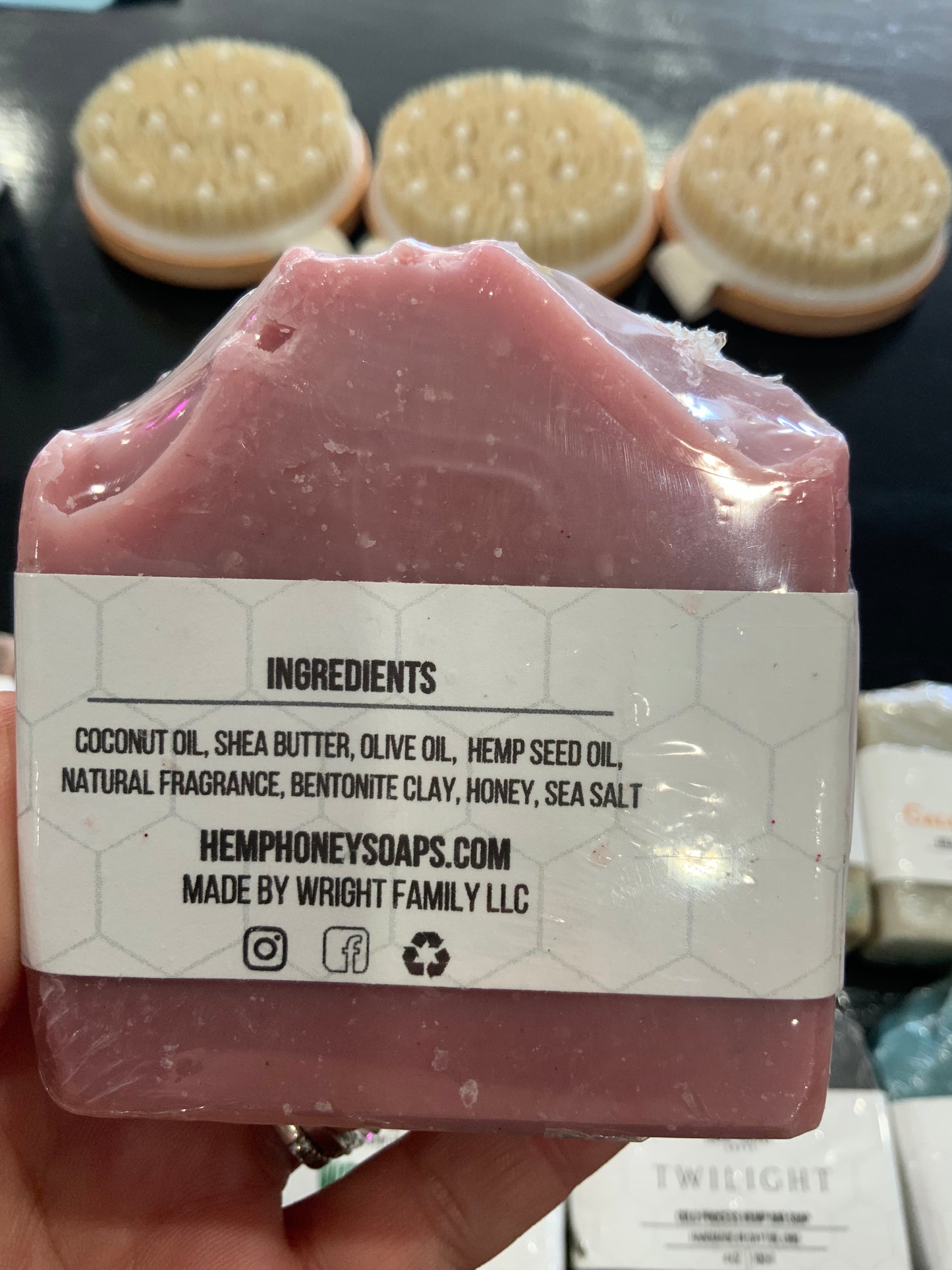 Hemp Honey Soaps Bar Soap