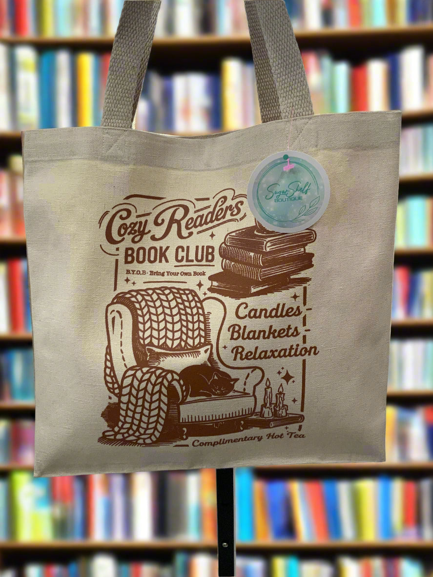 Cozy Readings Canvas Bag