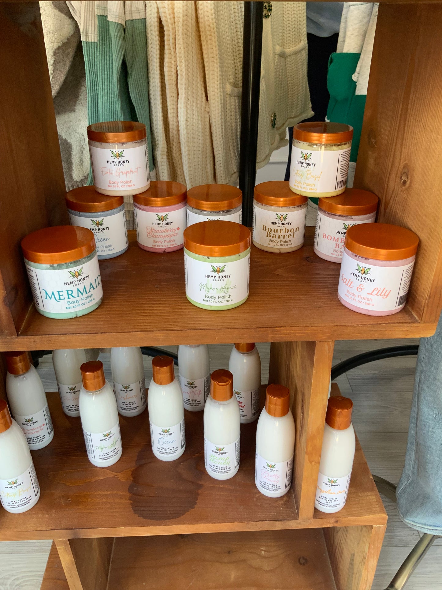 Hemp Honey Soaps Body Polish