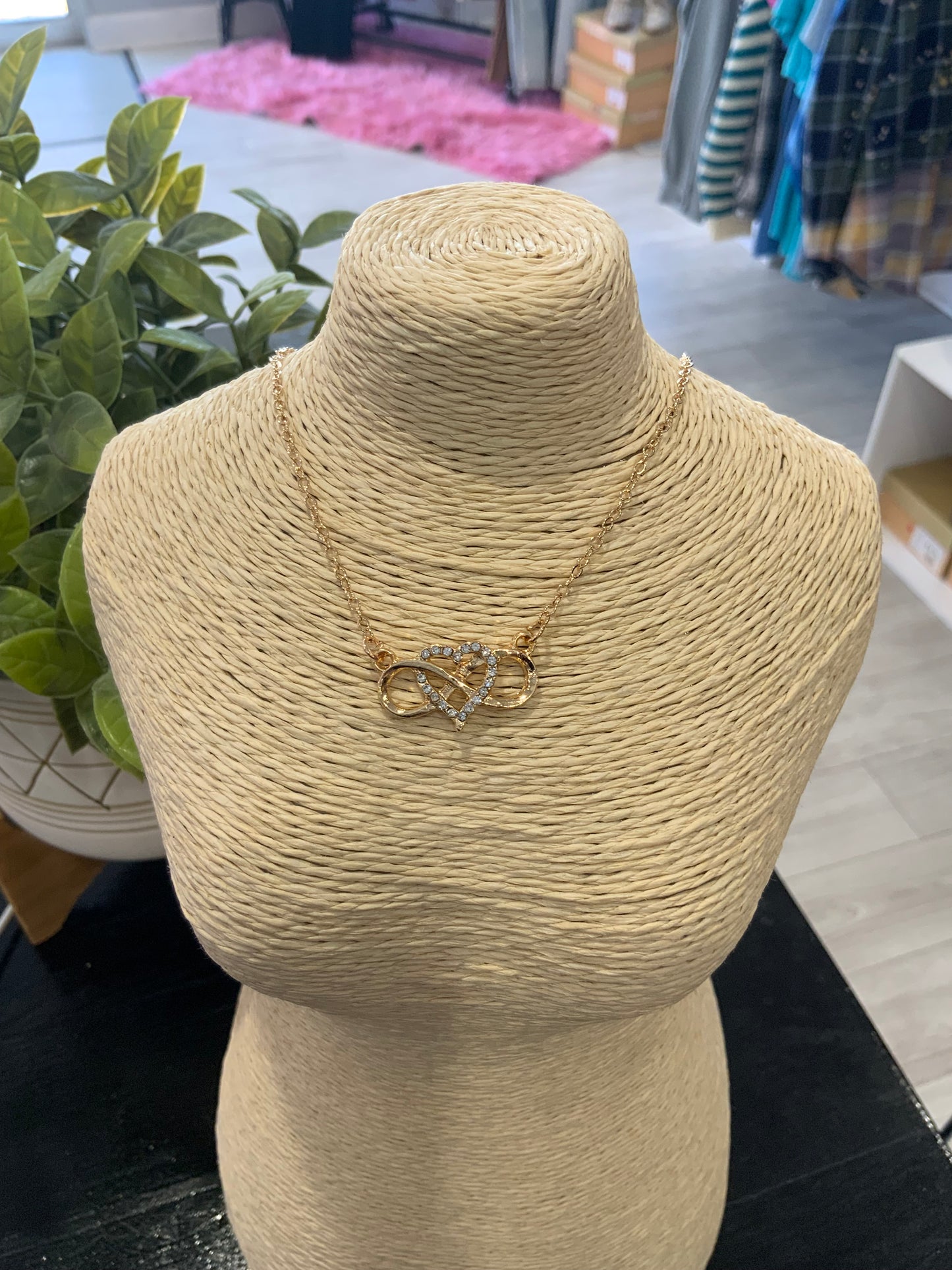 Infinity Heart Necklace
