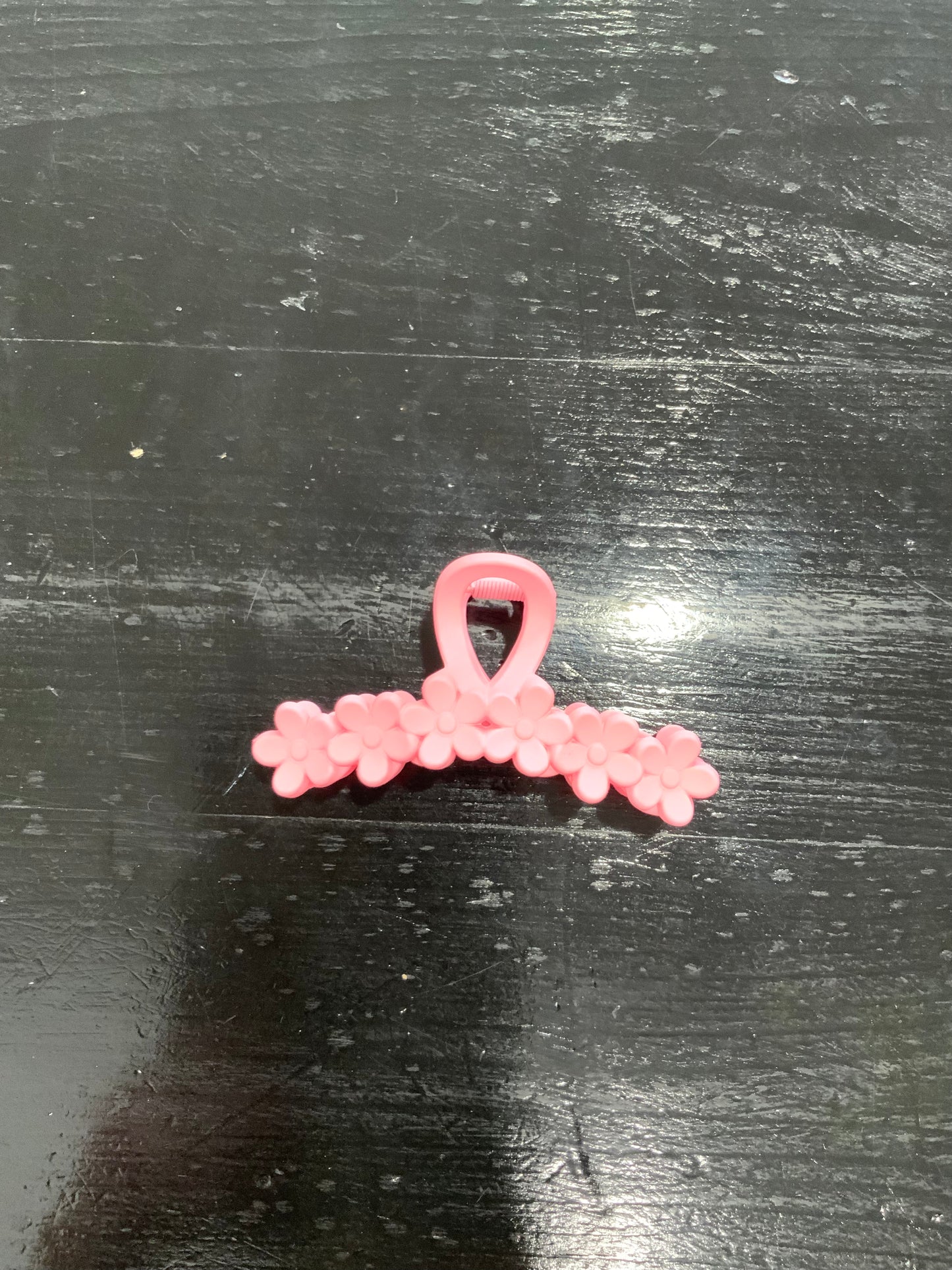 Flowered Claw Clip