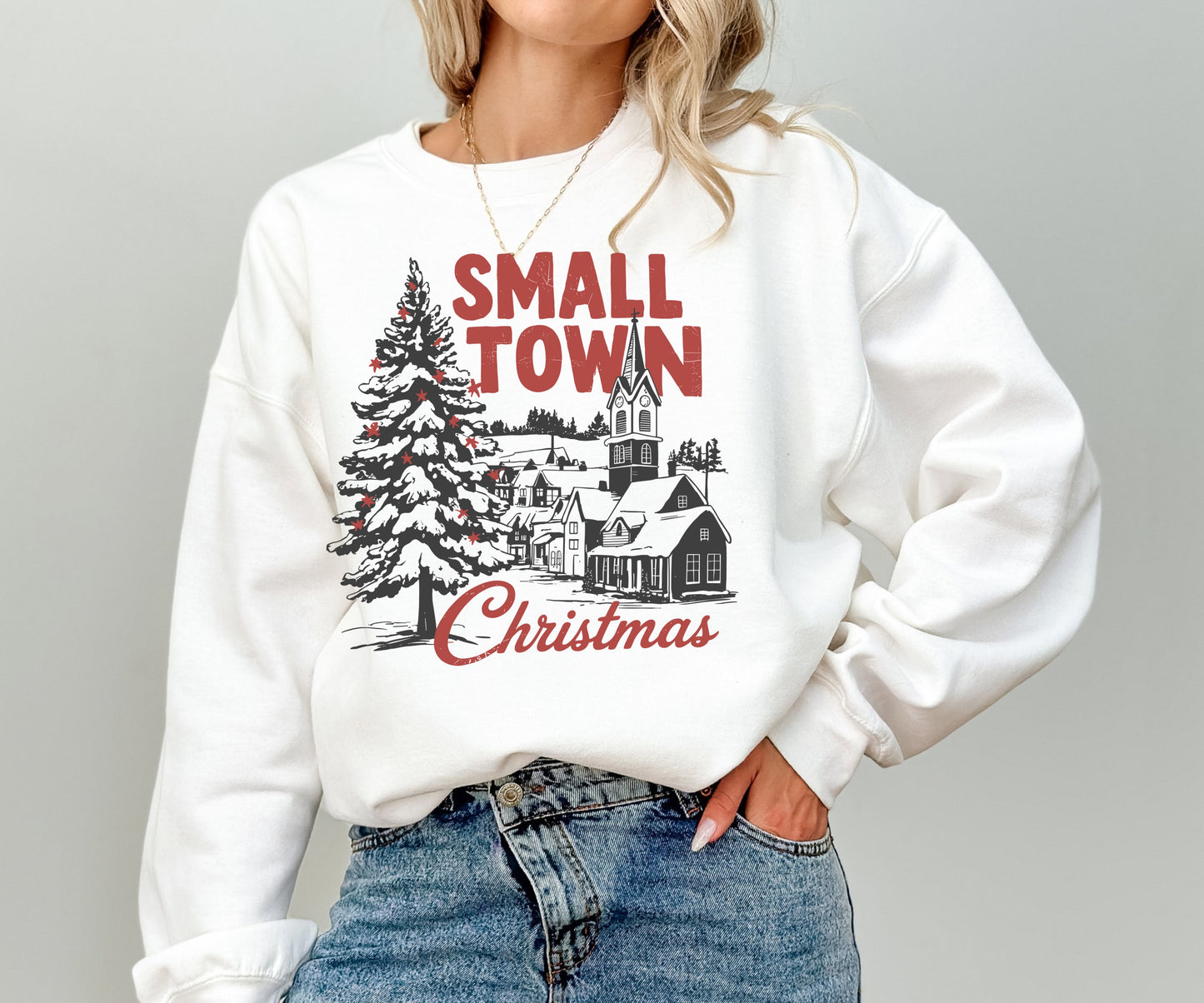 *PREORDER* Small Town Christmas Crewneck
