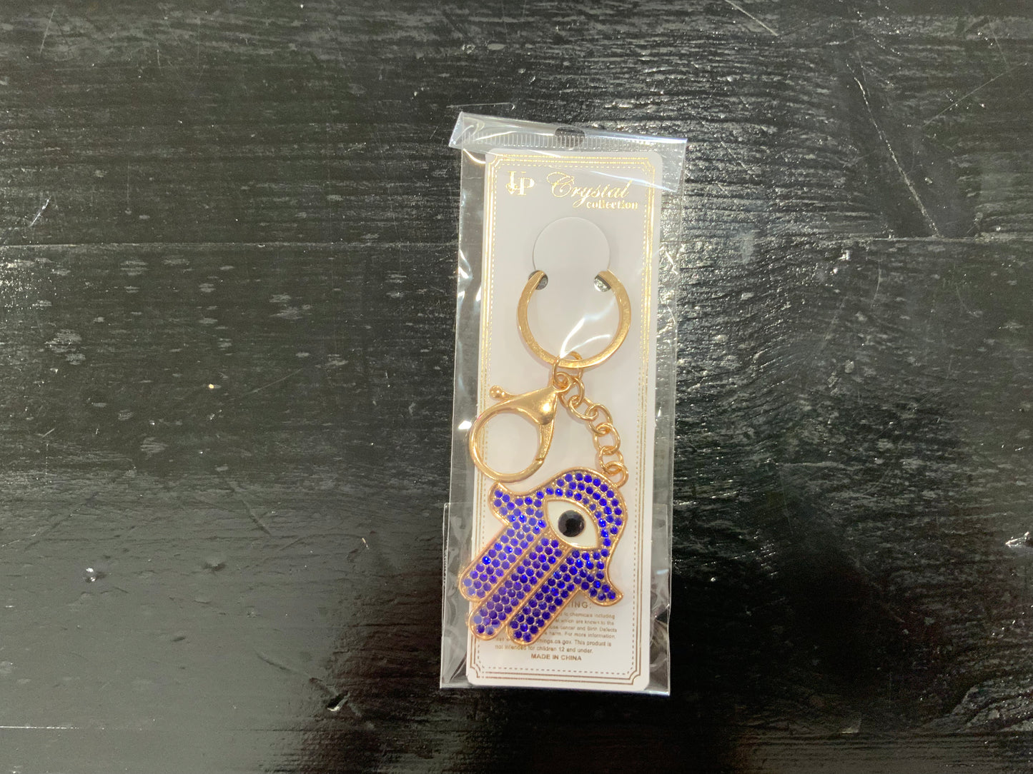 Studded Hand-Eye Keychain