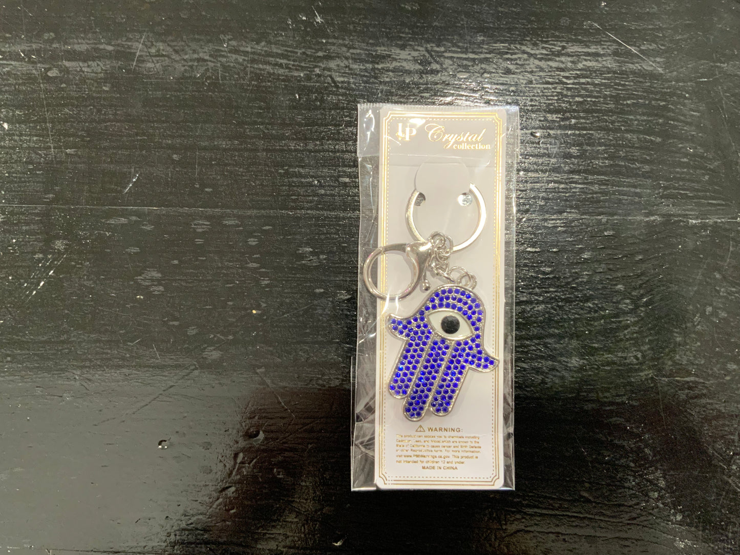 Studded Hand-Eye Keychain