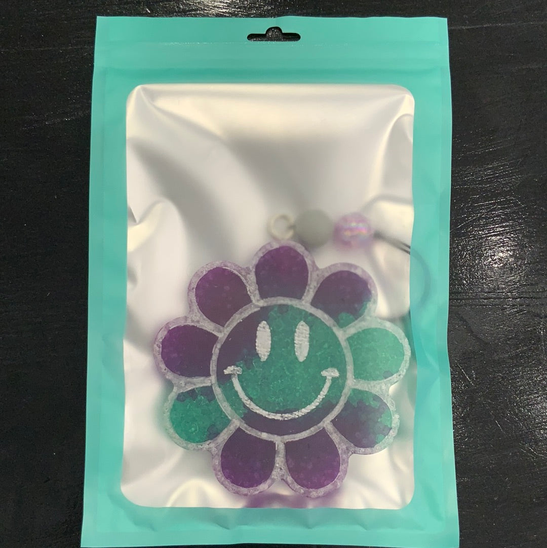 Smiley Daisy Car Freshie