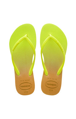 Neon Green Gradiant Slim Havaiana