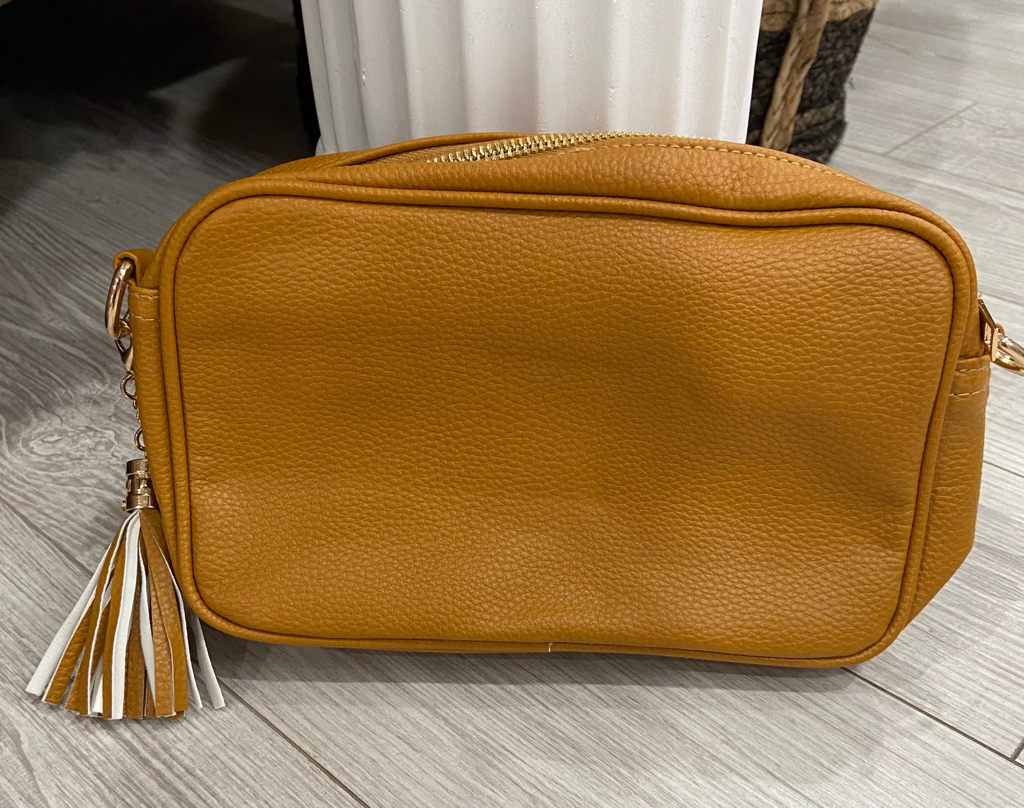 Mustard Indie Camera Crossbody