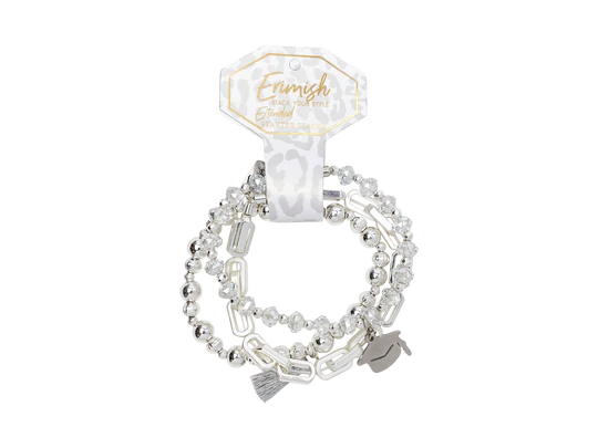 Graduation Starter Stack Silver