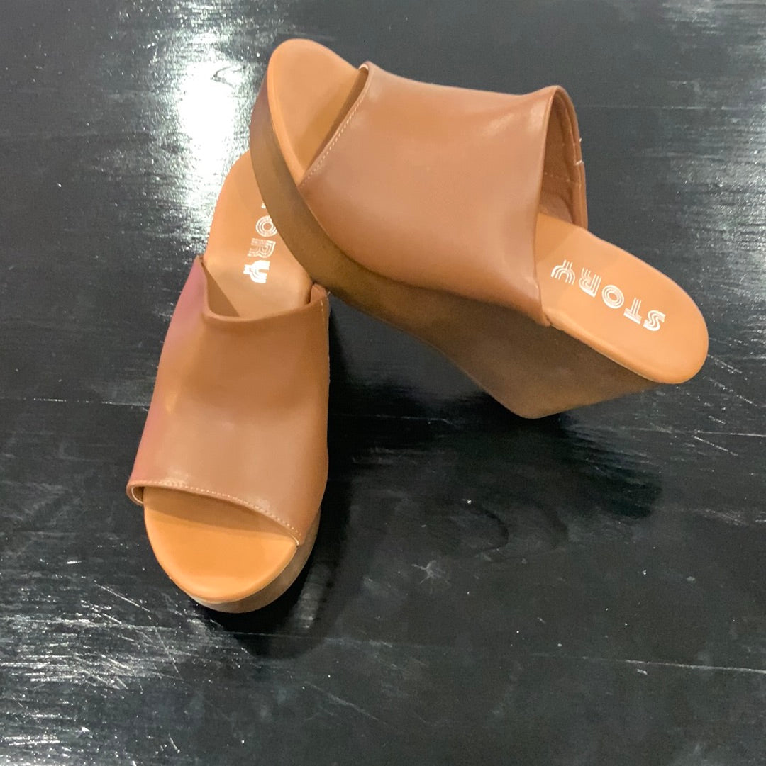 Brown Lulu Wedge