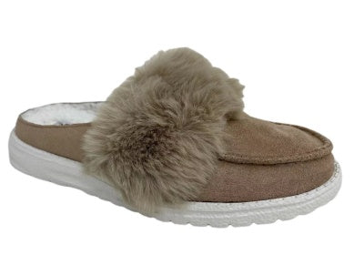 Gypsy Jazz Taupe Softie Slide