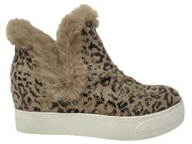 Taupe Leopard Shantell Boot
