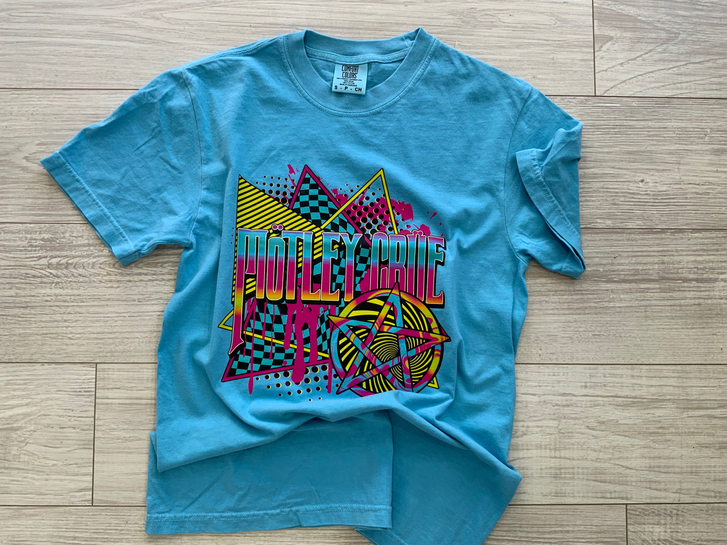 Bright Blue Band Tee