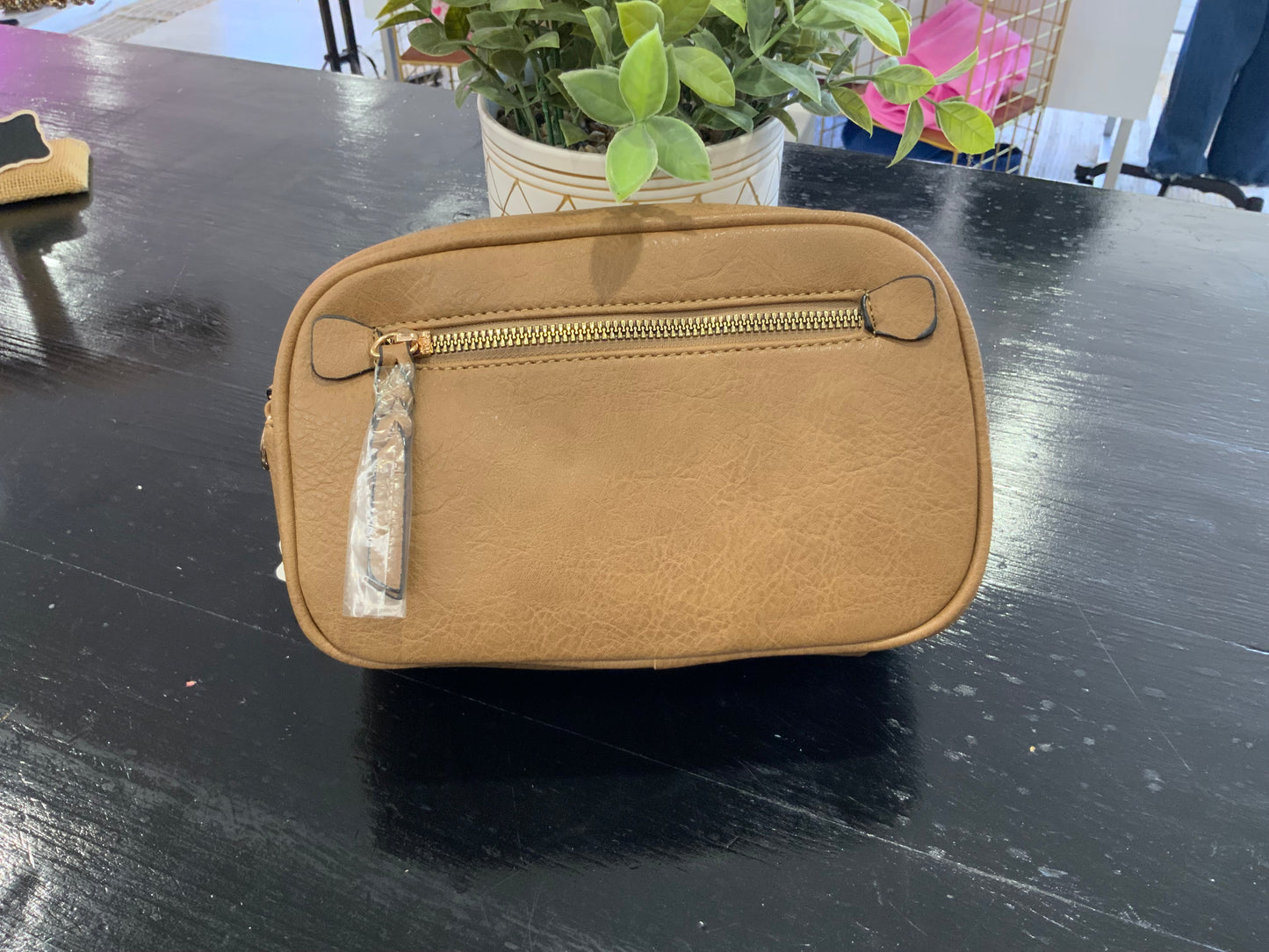 Mocha Boho Crossbody Bag