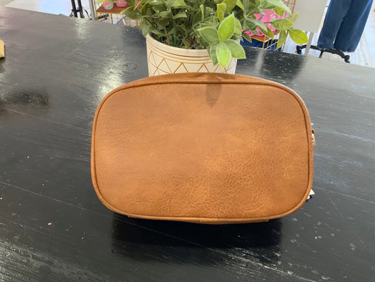 Coffee Boho Crossbody Bag