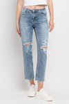 Lovervet High Rise Stretch Crop Denim