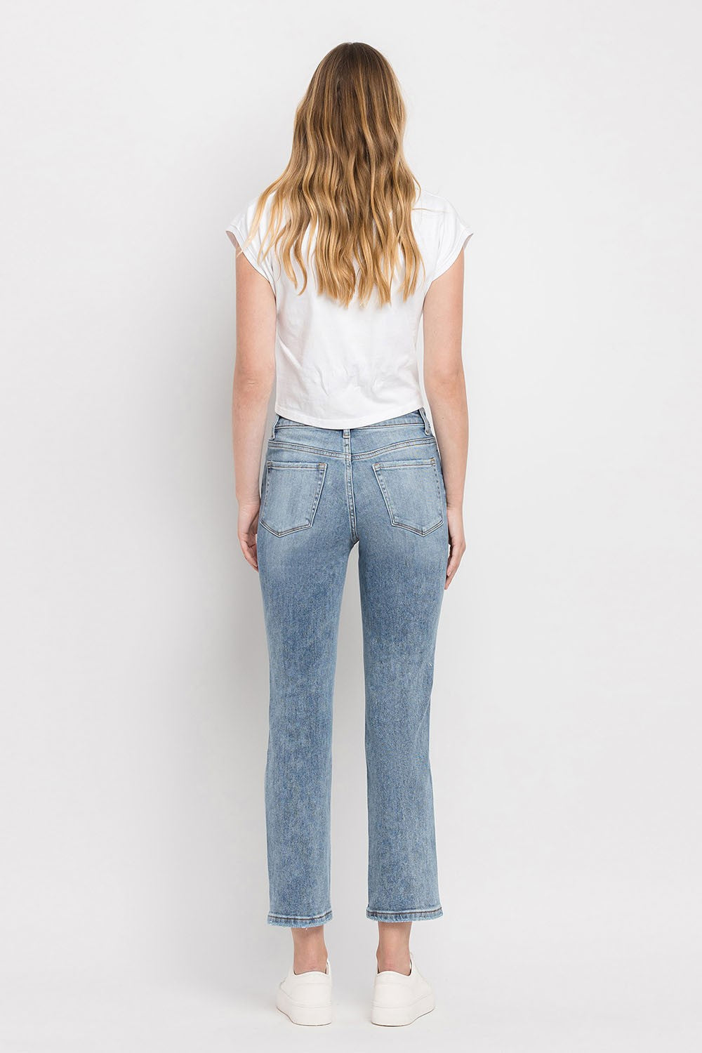 Lovervet High Rise Stretch Crop Denim