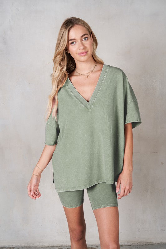 Sage Mineral Washed Set