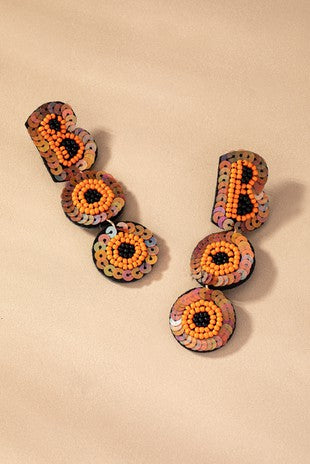 Boo Bead Earrings