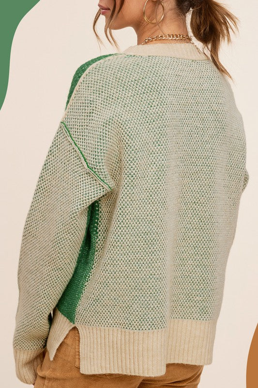 Clover Colorblock Sweater