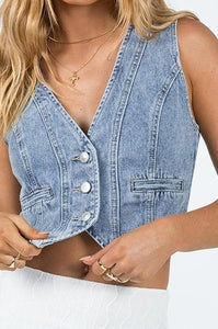 Denim Vest