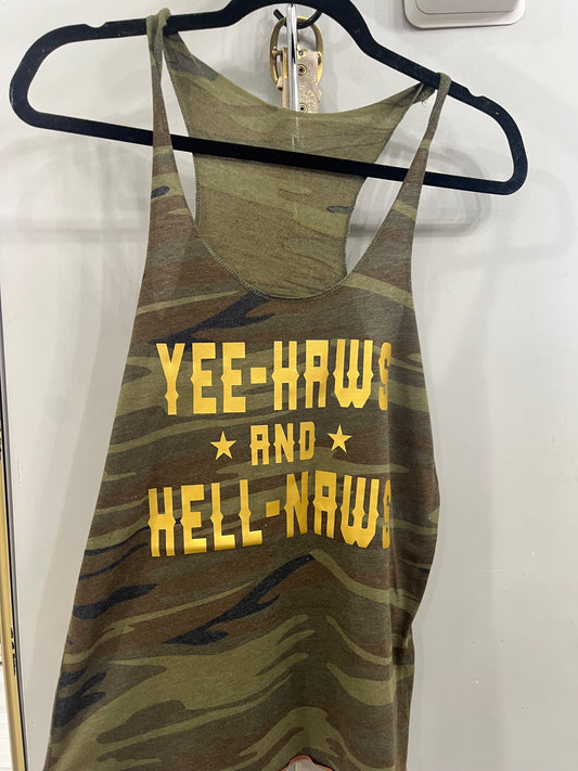 Camo Yee Haw Tank