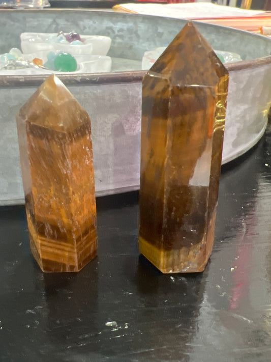 Tiger Eye Small Crystal Tower