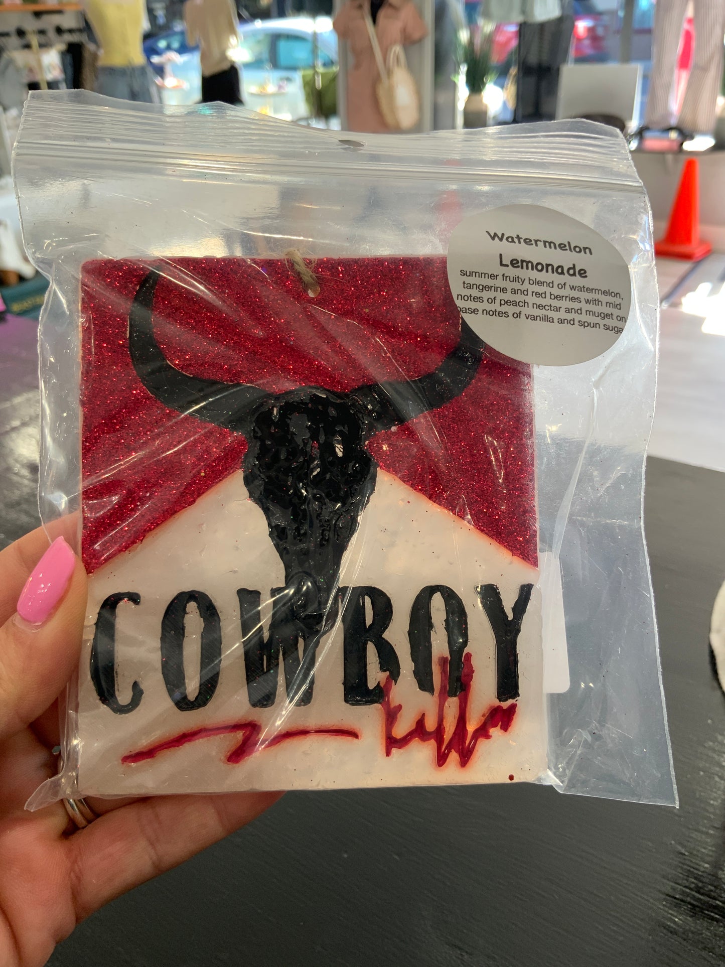Cowboy Killer Car Freshie