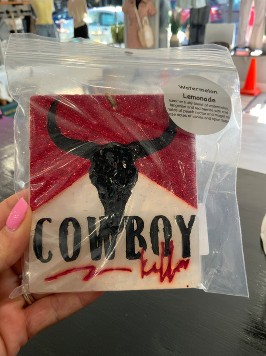 Cowboy Killer Car Freshie