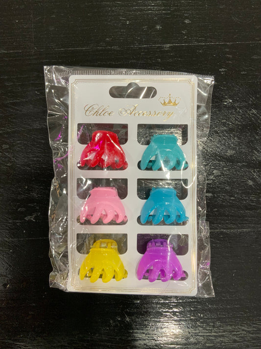 Mini Claw Clip 6 pack