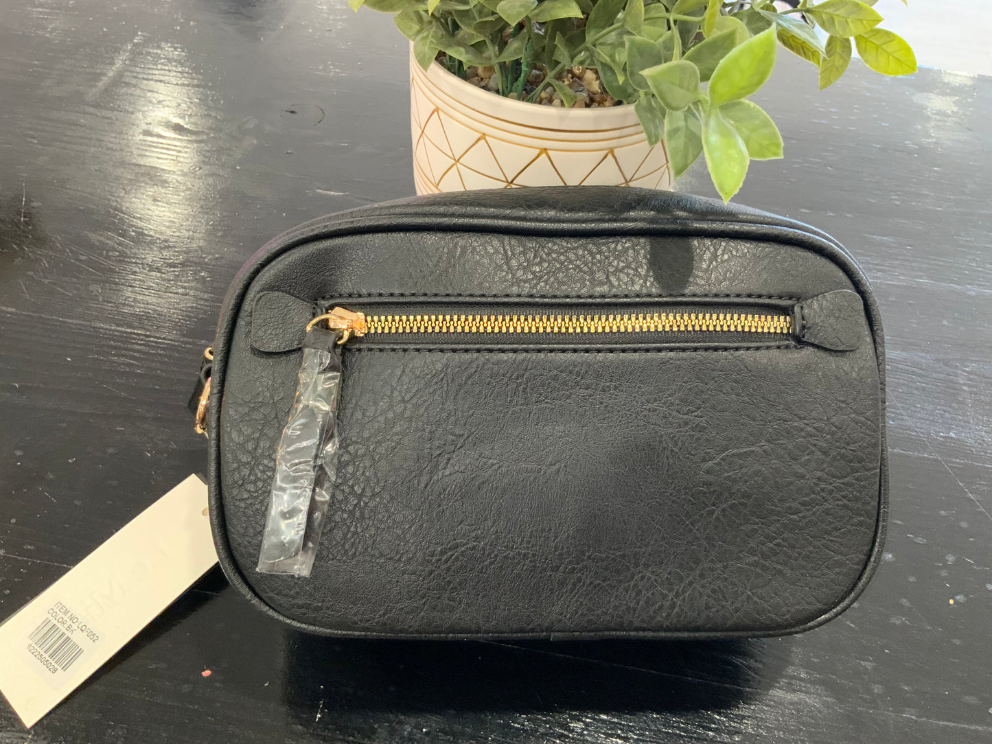 Black Boho Crossbody Bag