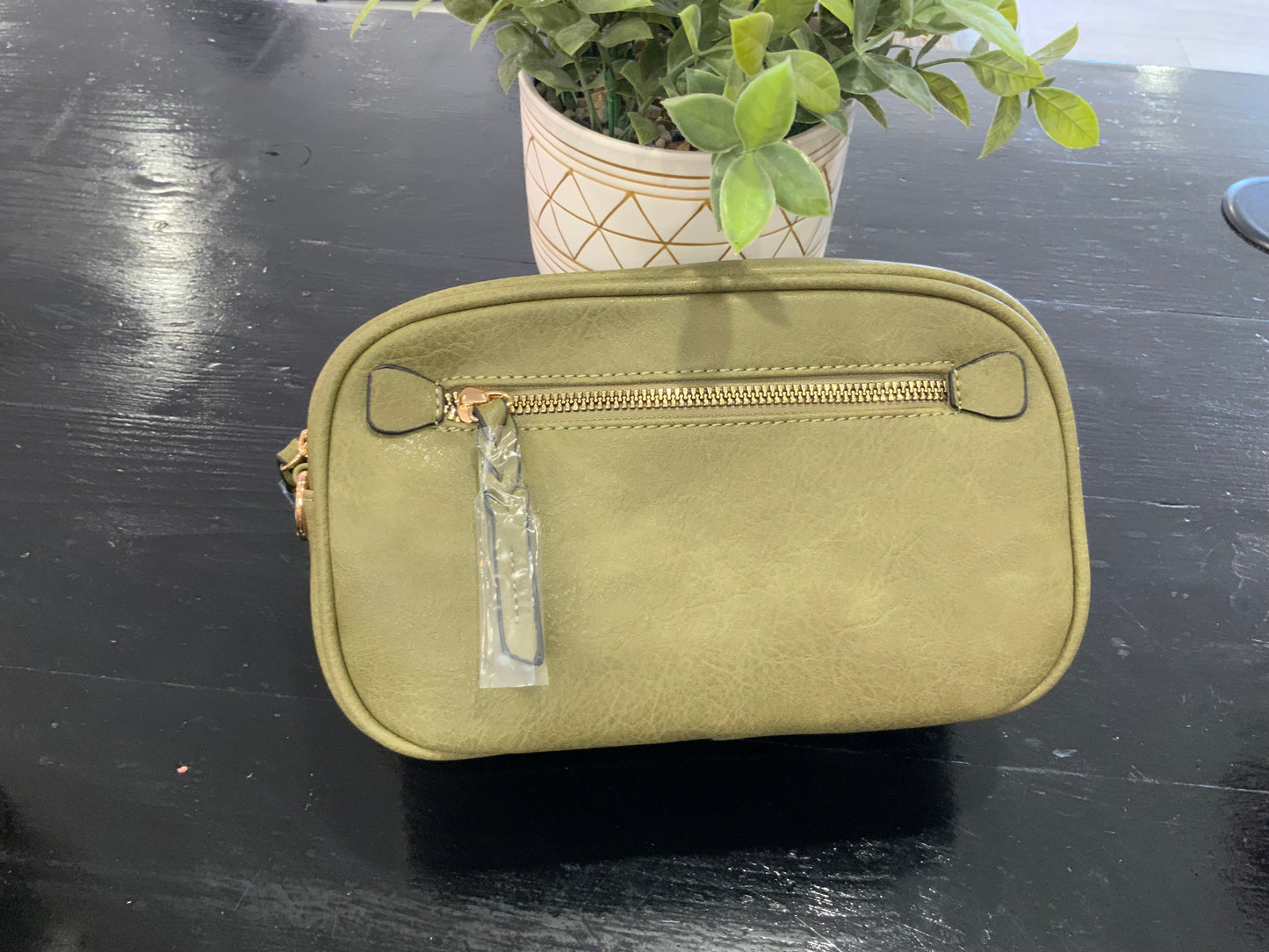 Sage Boho Crossbody Bag