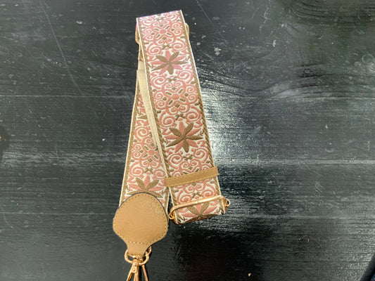 Mocha/Mauve Guitar Strap