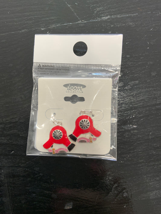 Hair Dryer Earrings