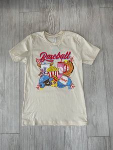 Plus Baseball Collage Tee