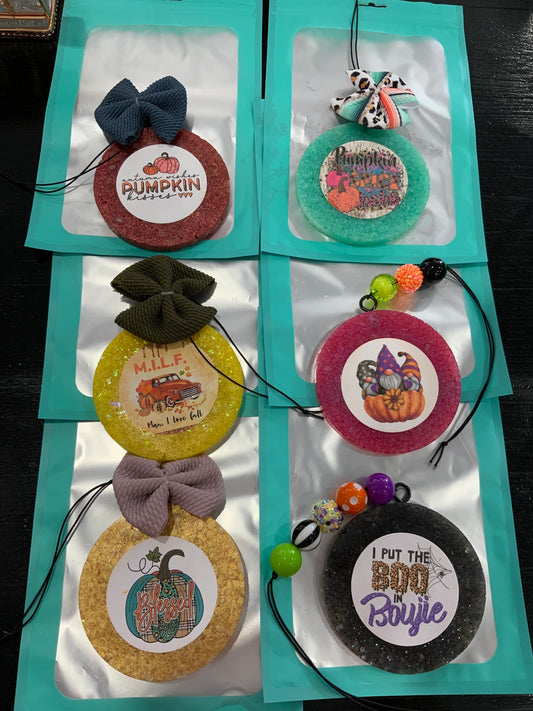 Fall Quotes Car Freshie