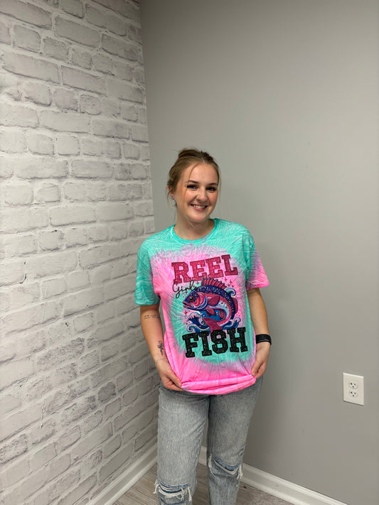 Reel Girls Fish Tee