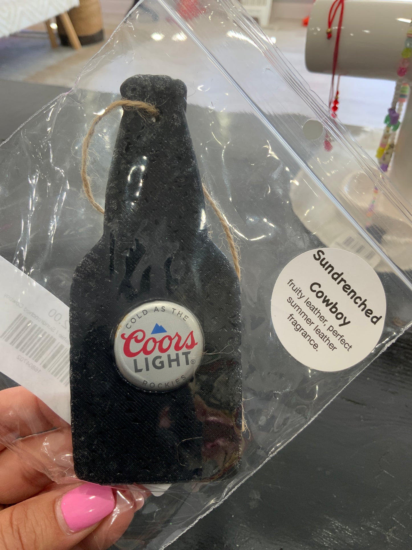 Beer Cap Car Freshie