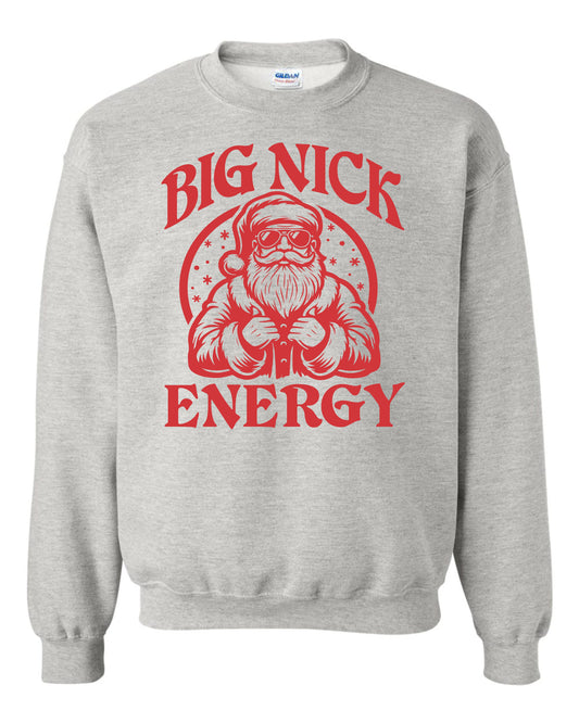 Big Nick Energy Crewneck ASH