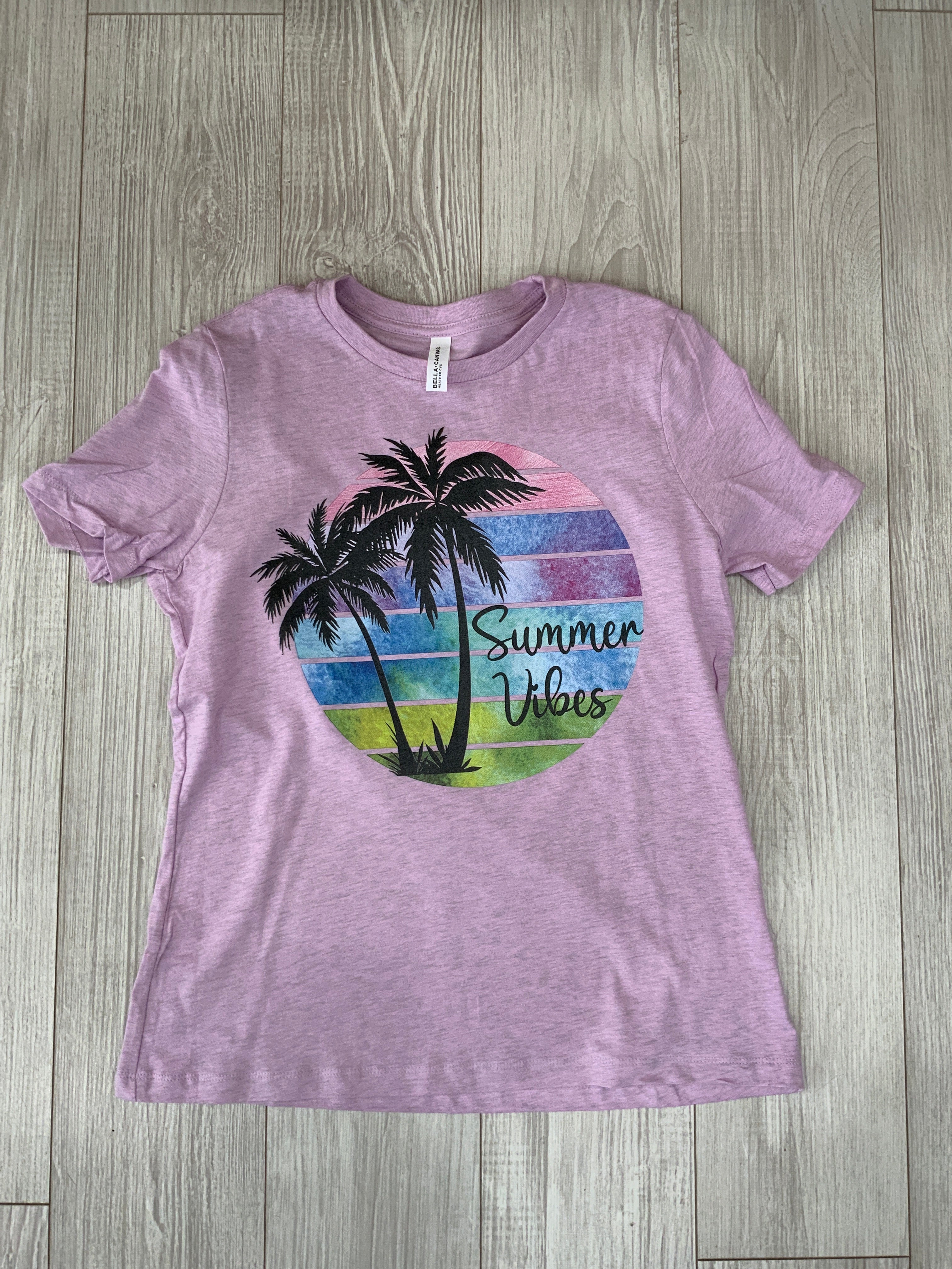 Lilac Summer Vibes Tee