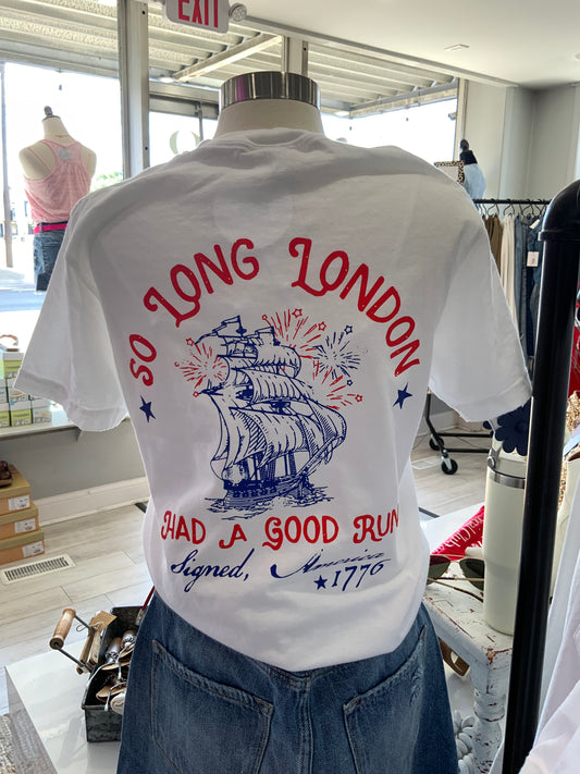 So Long London Graphic Tee