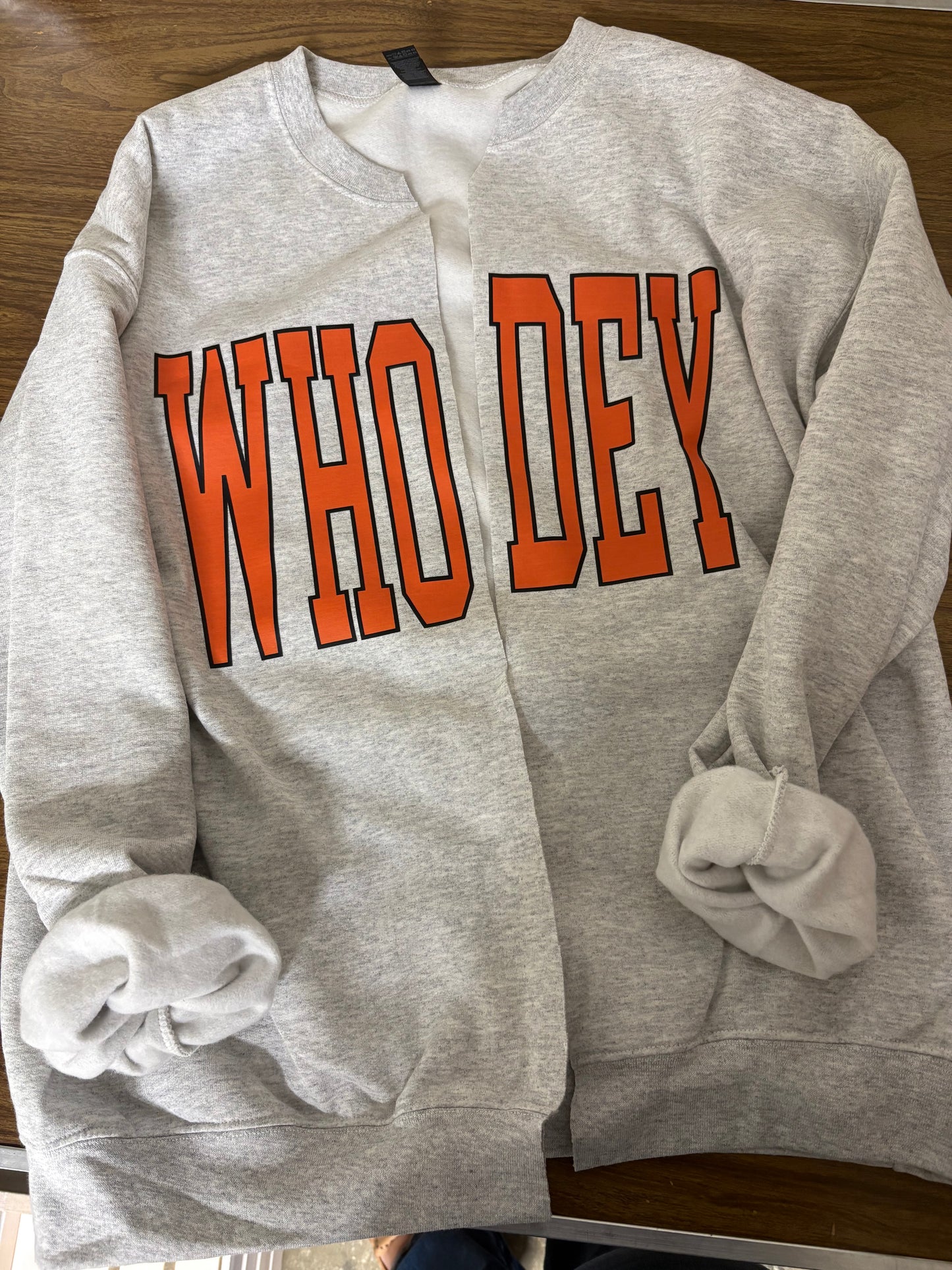 Sports Team Cut Crewneck