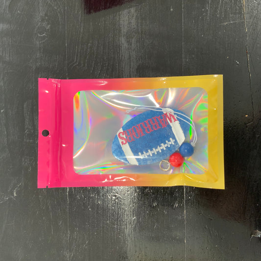 Small Warriors Football Car Freshie