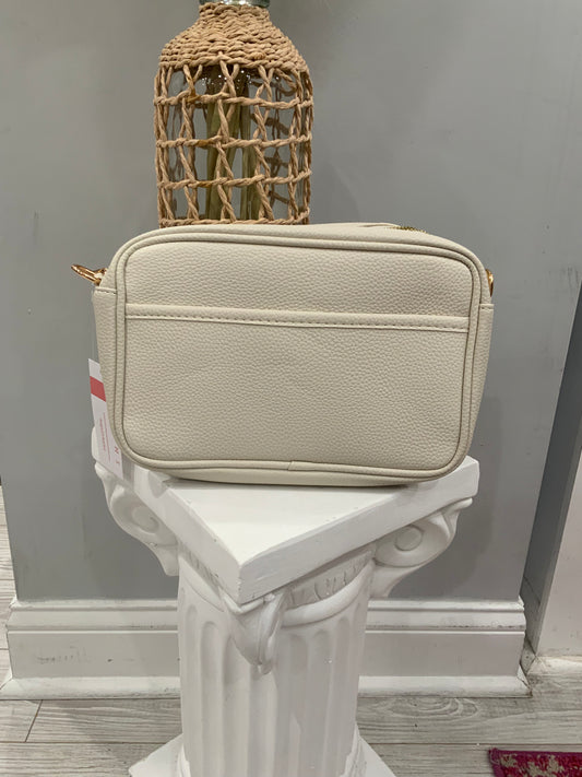 Ivory Tassel Camera Crossbody