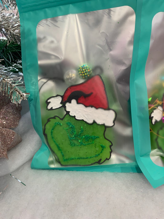 Grinch Face Car Freshie