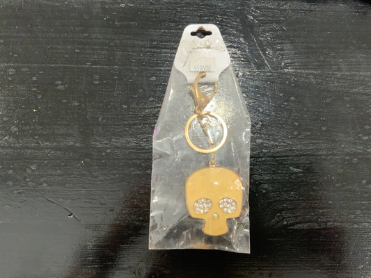 Skull Studded Key Chain